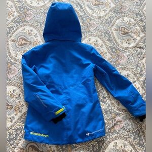 Obermeyer Kids' Blue Hooded Ski Jacket Size Small/8